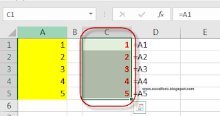 Transponer Vínculos en Excel