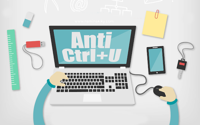 Cara Memasang Script Anti CTRL+U dengan Redirect