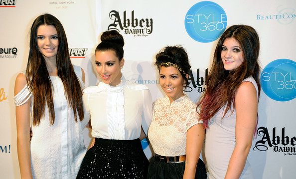 Kim Kardashian - Abbey Dawn By Avril Lavigne - Arrivals And Front Row - Spring 2012
