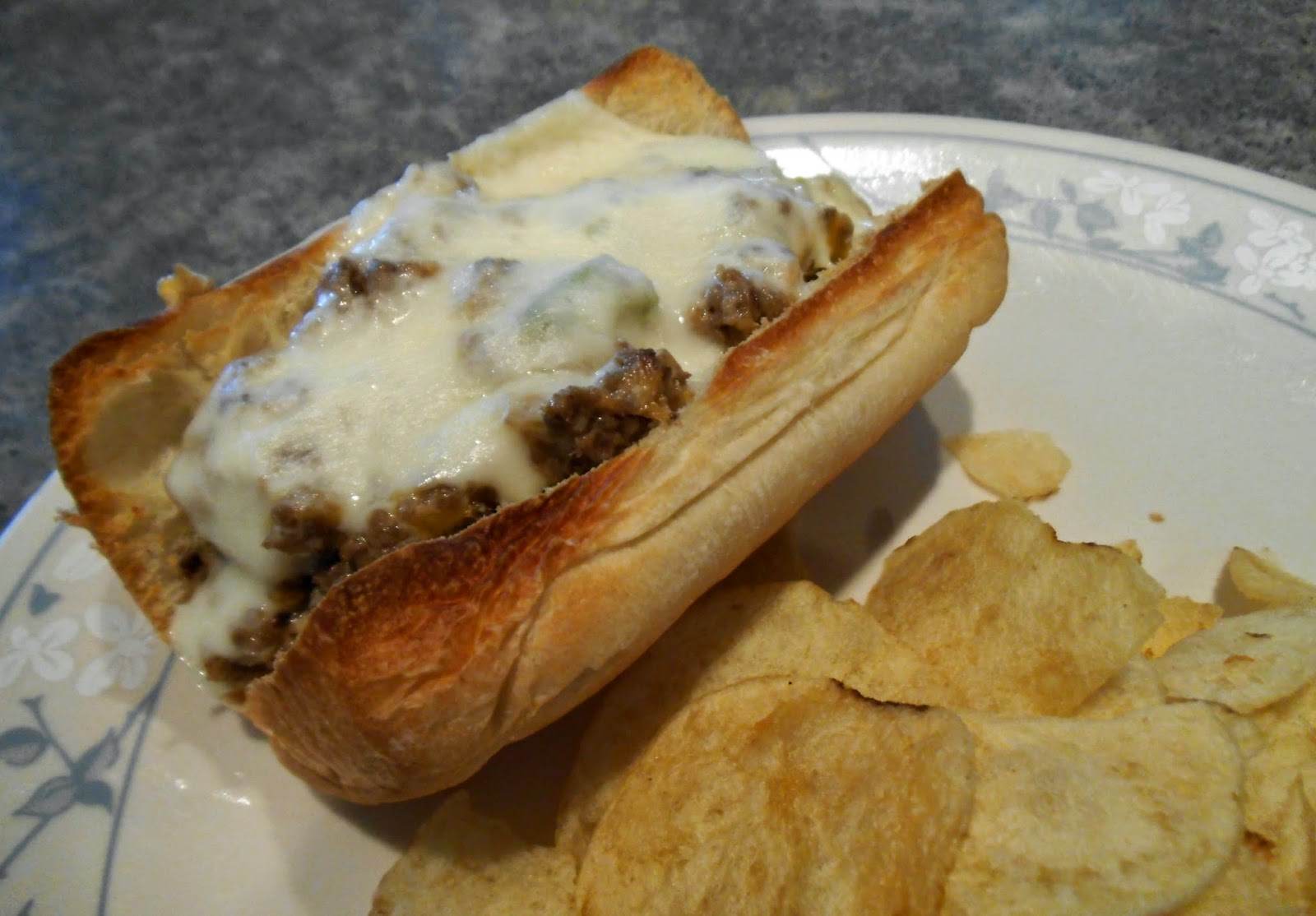 YankeeBelle Cafe Philly Beef and Cheese Sandwiches