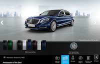 Màu ngoại thất Mercedes Maybach S400 4MATIC 2017 Mercedes Maybach S400 4MATIC 2017 màu Xanh Cavansite 890