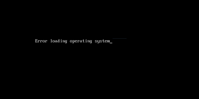 Error loading operating