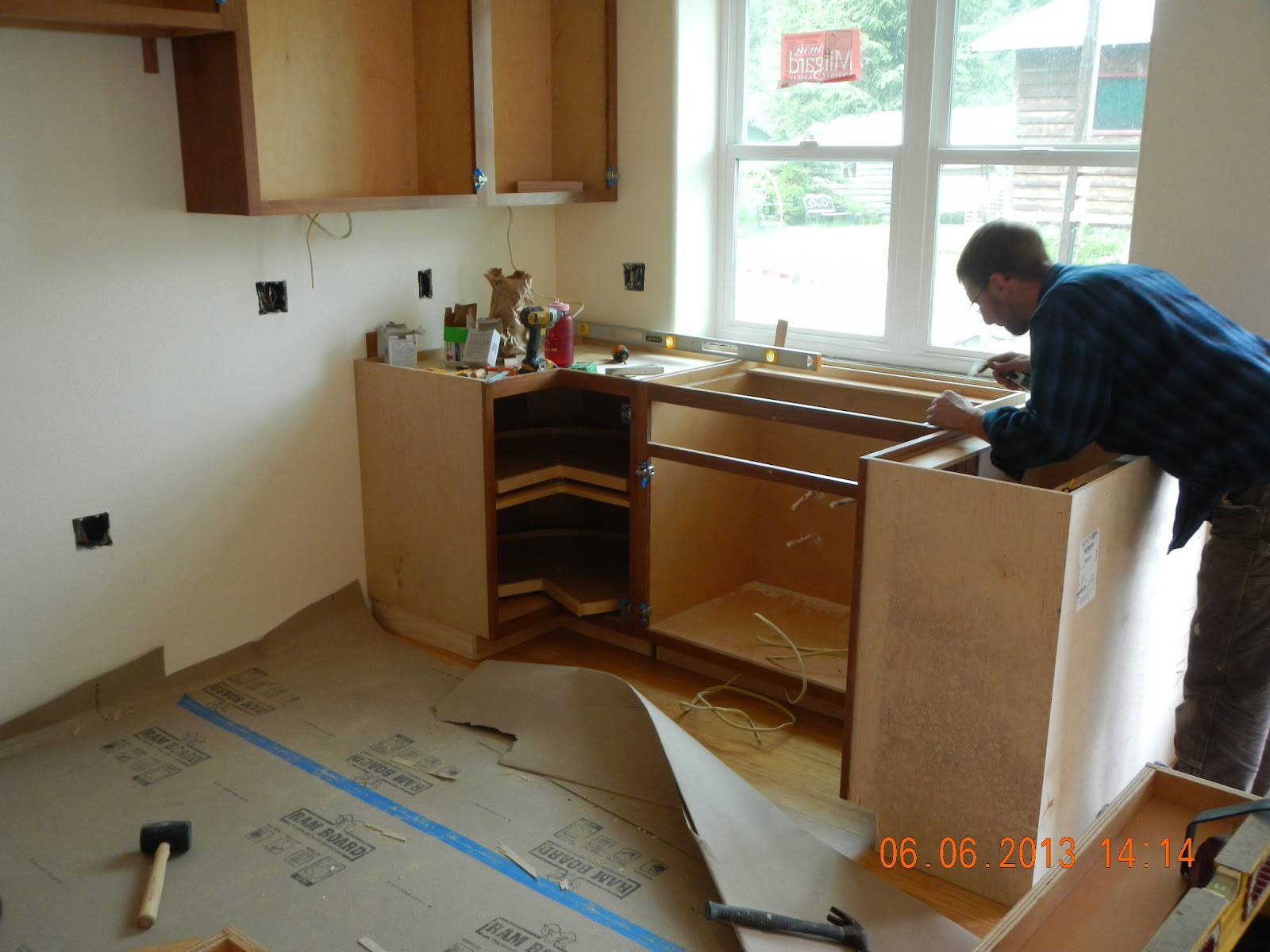 Juneau House Build Project Installing & Doors