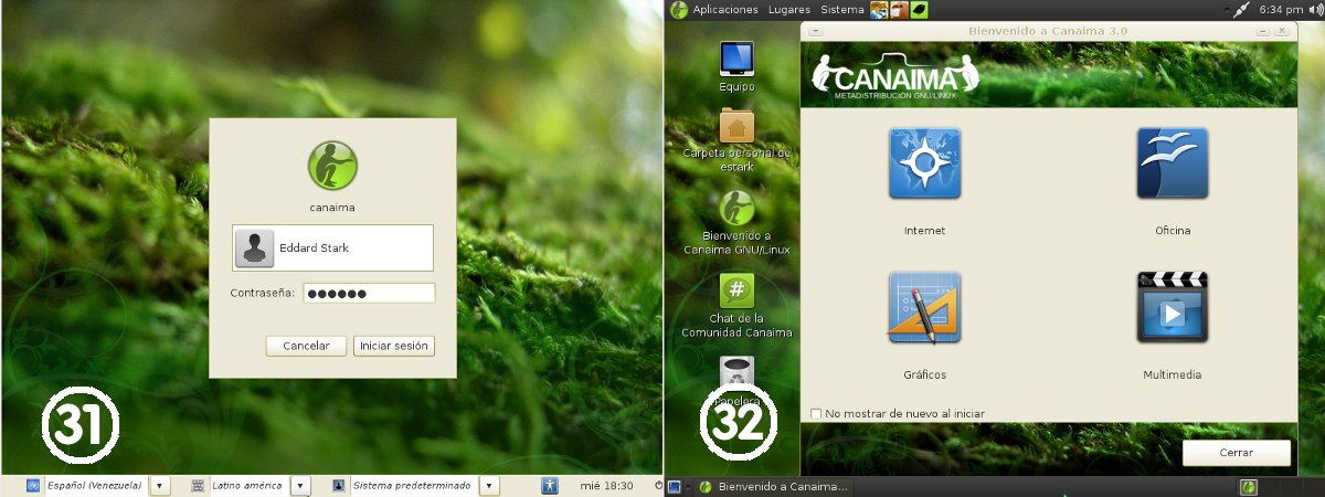 Instalación: Distribución GNU/Linux Canaima