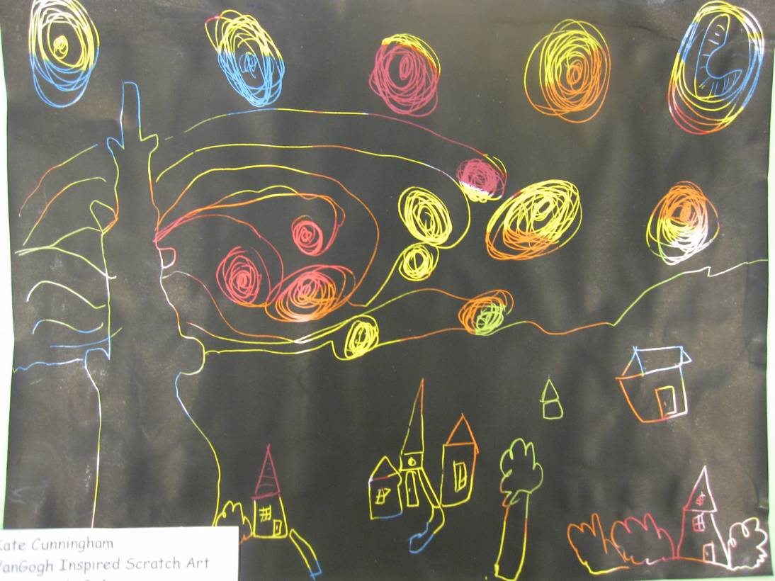 Express Yourself Scratch Art 3rd Grade