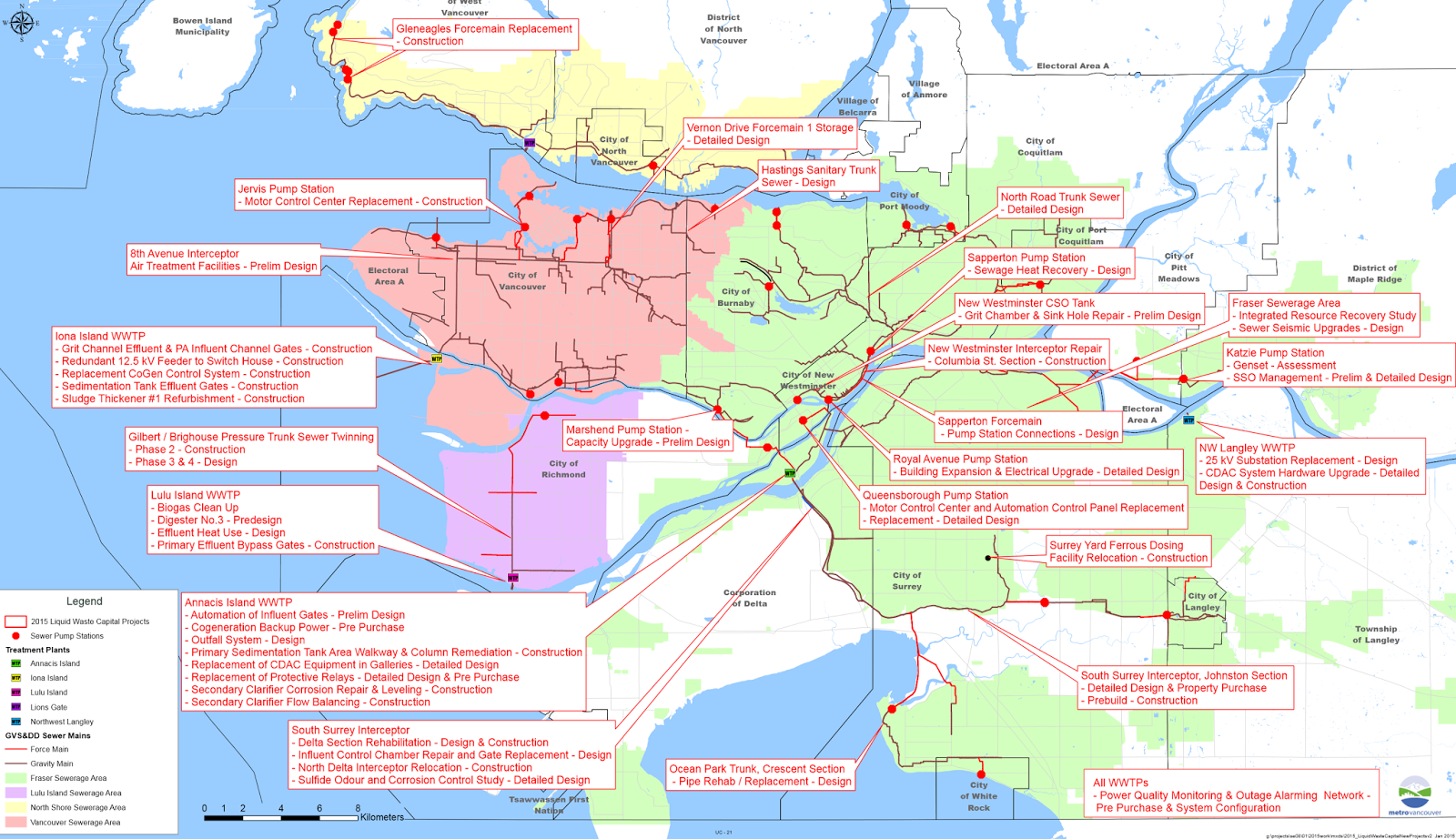 The South Fraser Blog: Water and Sewer Projects in Metro Vancouver