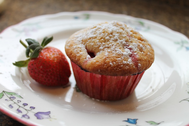 Food Lust People Love: The perfect muffin recipe to add your favorite extras too.  Great with strawberries, blueberries: raspberries, dried cranberries, chopped strawberries, grated apples, chocolate chips, raisins, nuts, cinnamon sugar, etc.
