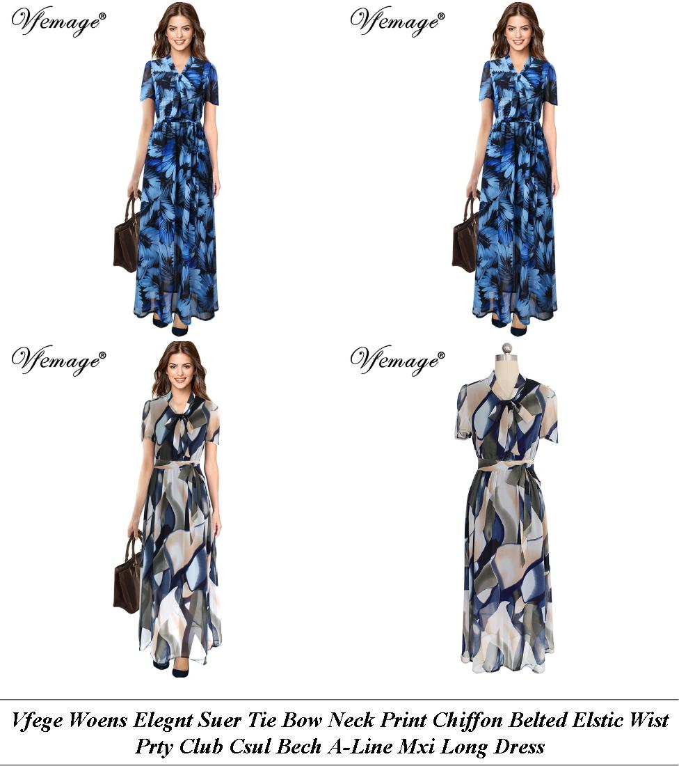 Summer Dresses With Sleeves - Where To Sell My Clothes For Cash Near Me - Party Maxi Dresses Plus Size