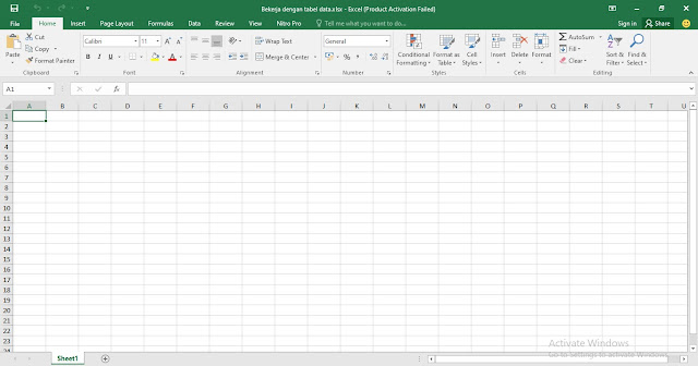Sheet Berhasil Kembali Seperti Semula - Cara Merubah Arah Kolom dan Baris Kiri Kekanan di Microsoft Excel - Ladangtekno