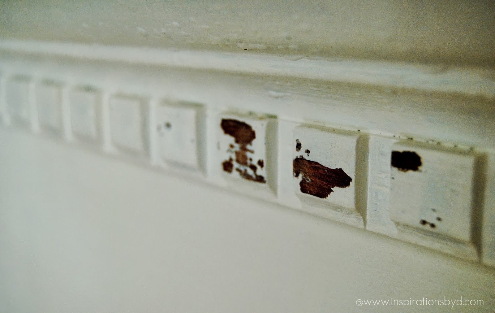 Inspirations by D How to Fix Bubbled Paint on Wood Surface