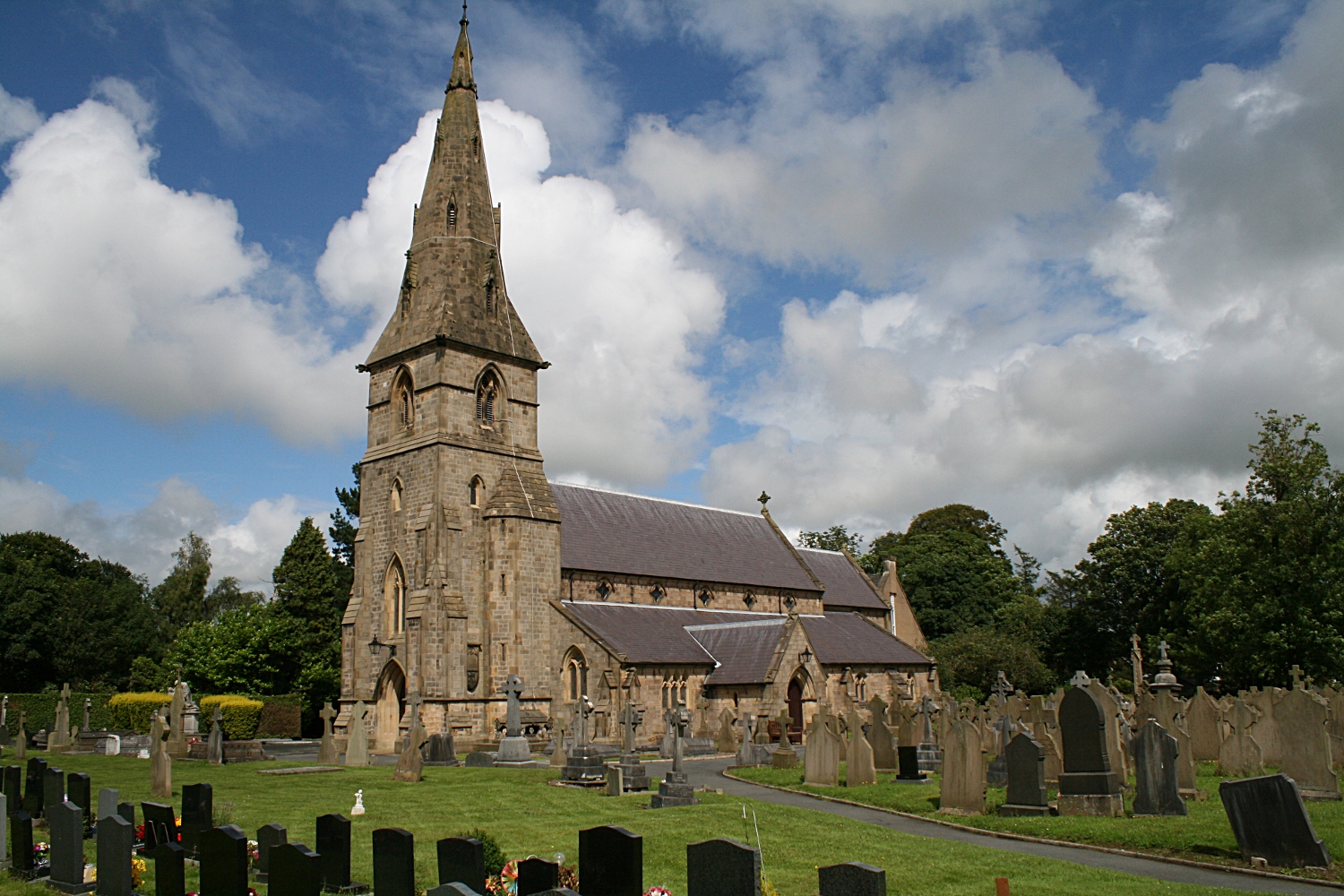 Memorials Kirkham Catholic church