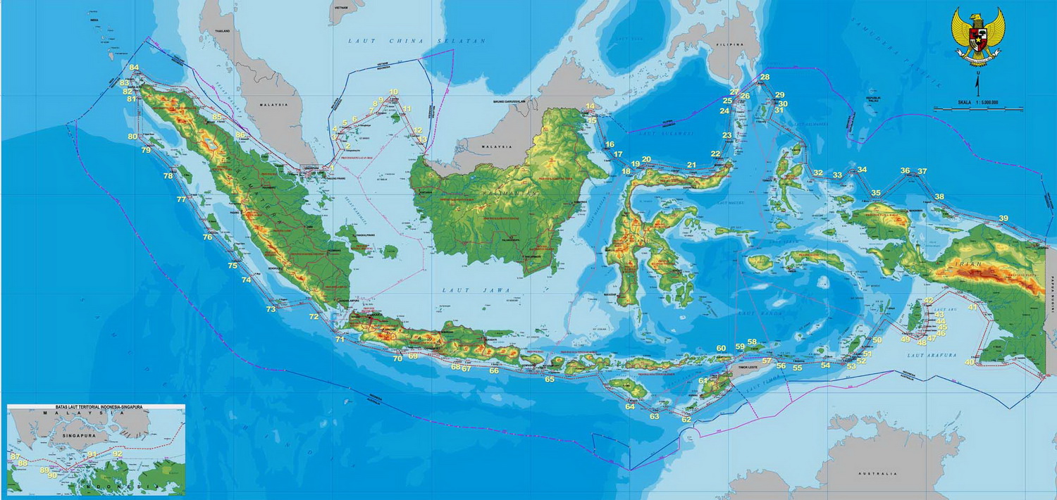 Artikel Cindy Computer: Peta Negara Kesatuan Republik Indonesia Besar