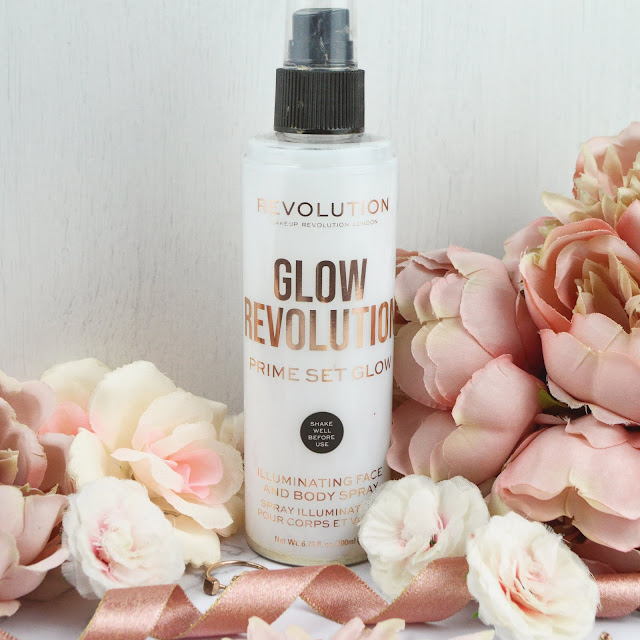 Makeup Revolution Glow Revolution  Illuminating Face & Body Spray, in Eternal Gold Review | Lovelaughslipstick Blog