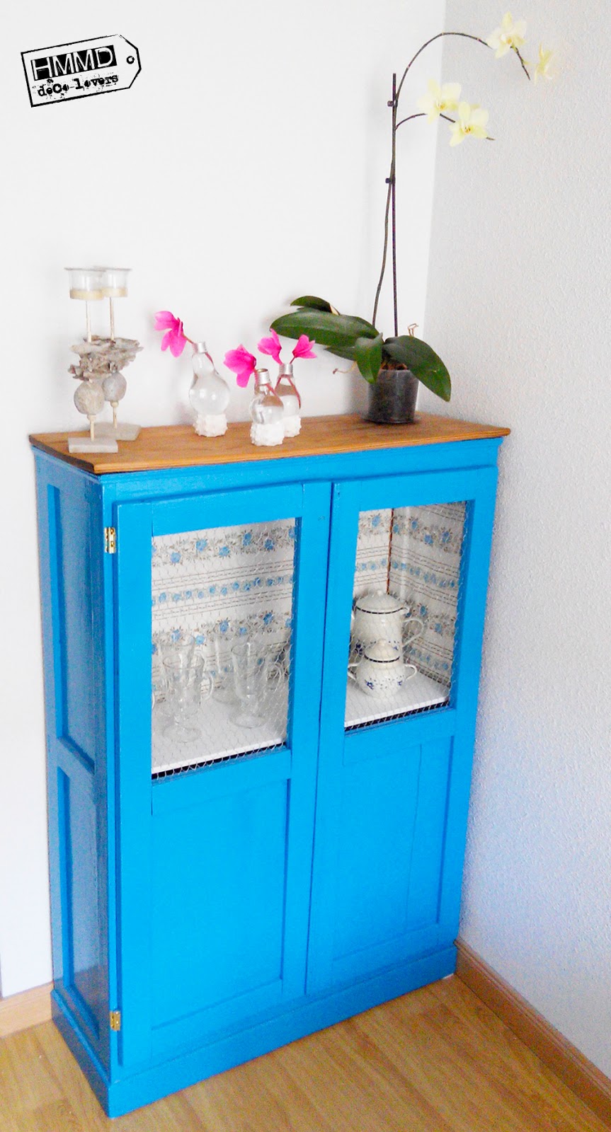 Mi armarito azul: decorando con color / My blue cabinet: decorating with color