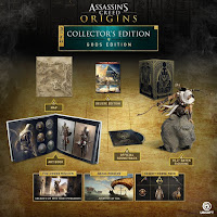 Assassin's Creed Origins Game Cover PS4 Collector's Edition