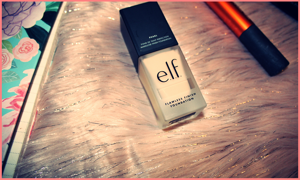 the creation of beauty is art. review elf flawless finish foundation