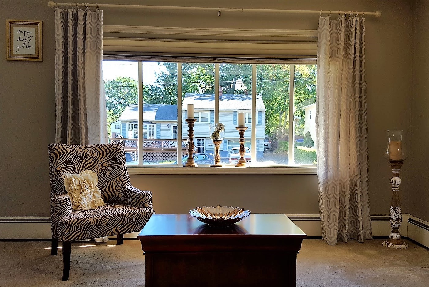 How To Sew Flat Panel Curtains The Corner Of Charm And Style