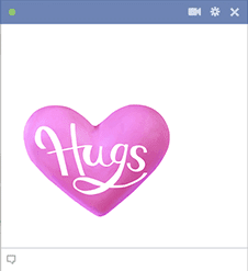 Hugs Sticker Hugs Heart Facebook Sticker