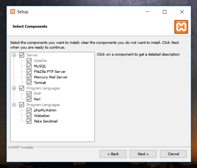 prosedur Praktik menginstall XAMPP - server lokal belajar pemrograman PHP