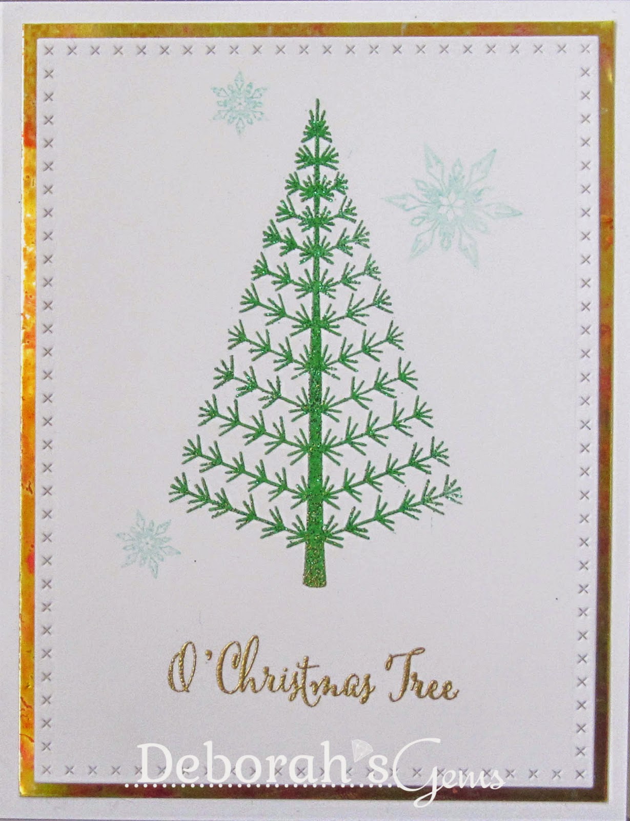 O Christmas Tree - photo by Deborah Frings - Deborah's Gems
