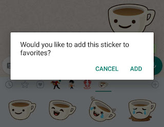 Add WhatsApp stickers to your favourite