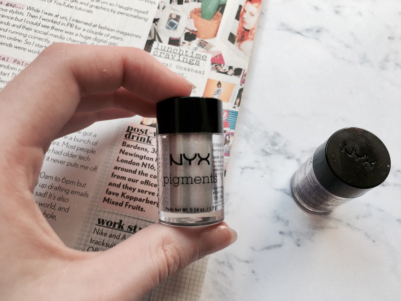 nyx pigment review everything erin