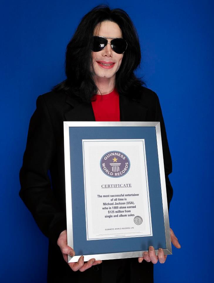 Cartas para Michael O evento ¨Guiness World Records'' em 2006
