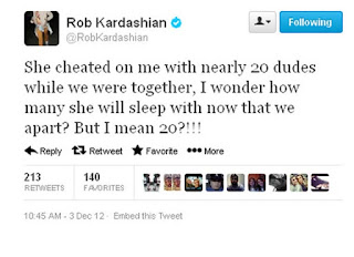 Rob Kardashian fails in dating, accusing rita ora sleeps with 20 men