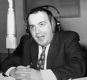 Maurizio Costanza pictured early in his broadcasting career, as host of a 1972 radio show, Buon Pomeriggio