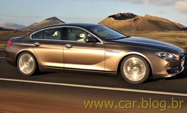 Nova BMW Série 6 Gran Coupe 2012 - traseira