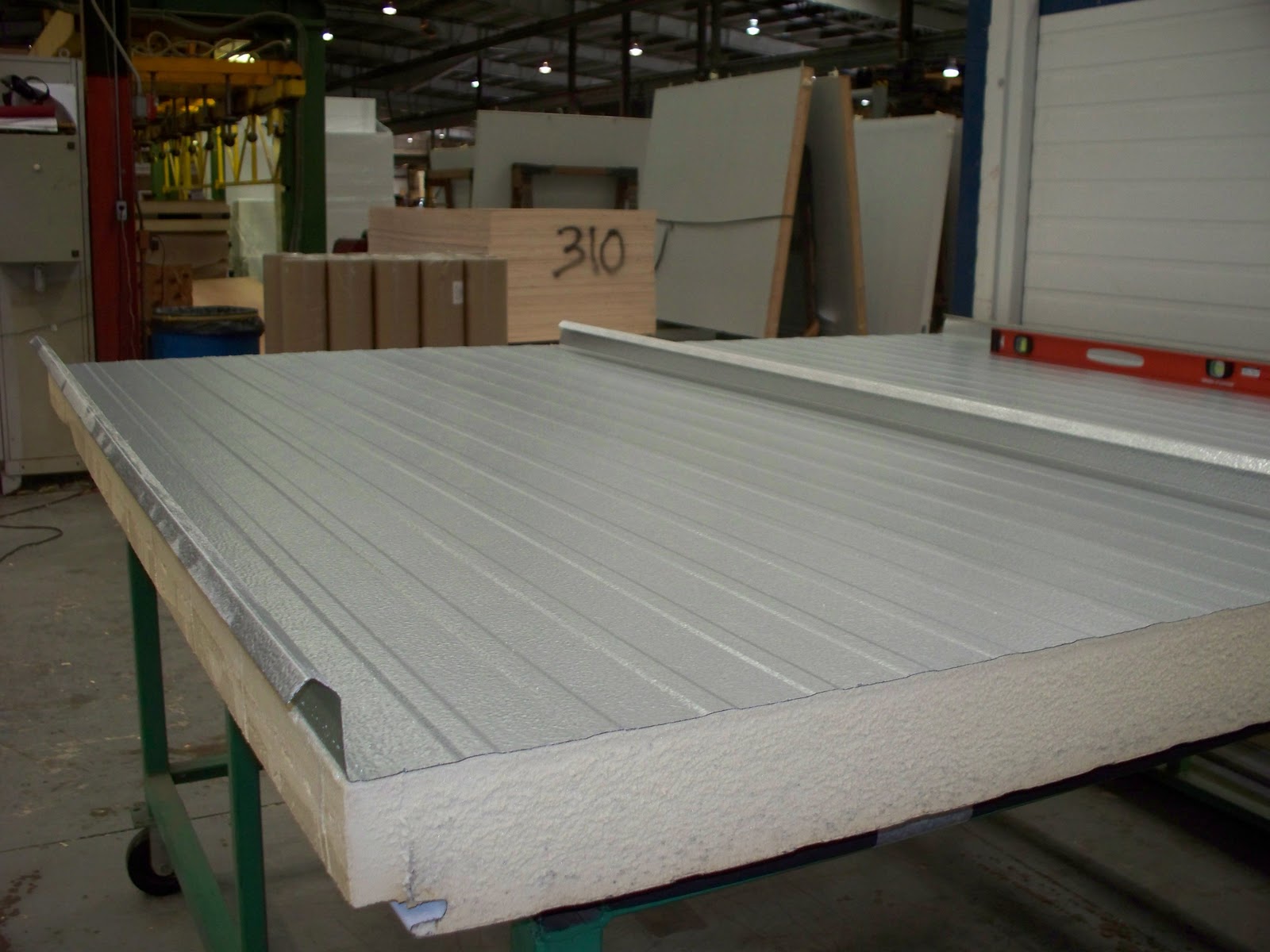 tin box: roof panels