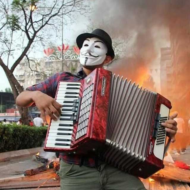 Nothing To Do With Arbroath Hot accordion caused fire at old people's home