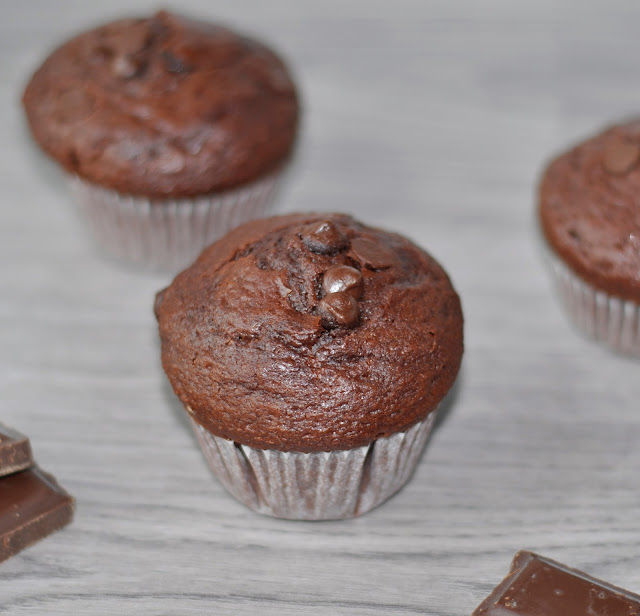 Un Delfín en mi Cocina Muffins de Chocolate (estilo Starbucks)