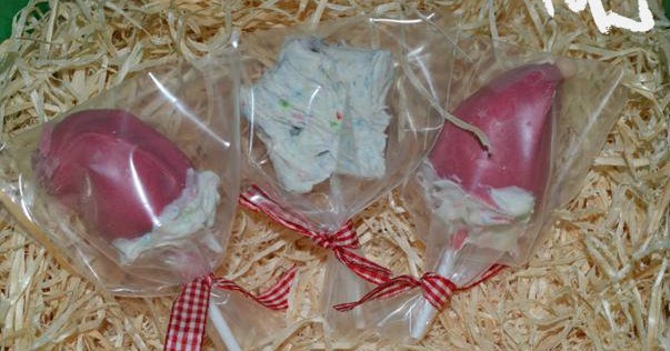 weihnachtliche Lebkuchen Cake Pops