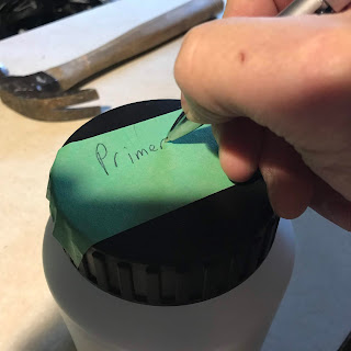 Don't forget to label what the paint is for 
