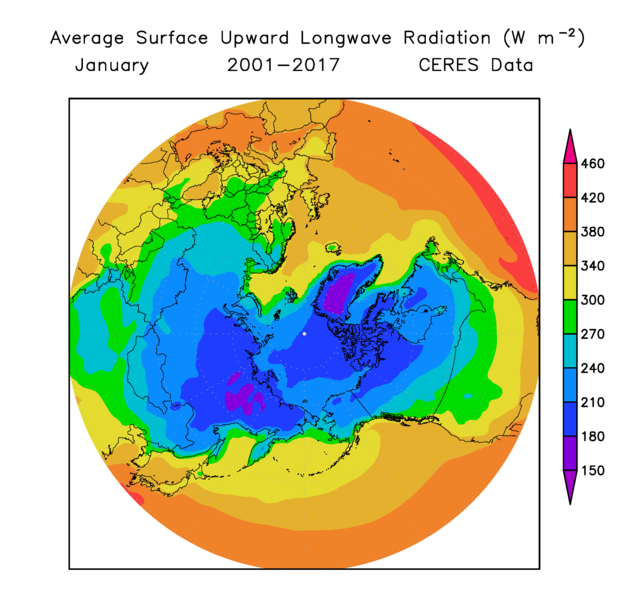 Deep Cold Alaska Weather & Climate Satellite Radiation Data