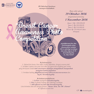 Lomba Foto Kanker Payudara RS Onkologi Surabaya Oktober 2016 Lomba Foto Kanker Payudara RS Onkologi Surabaya Oktober 2016