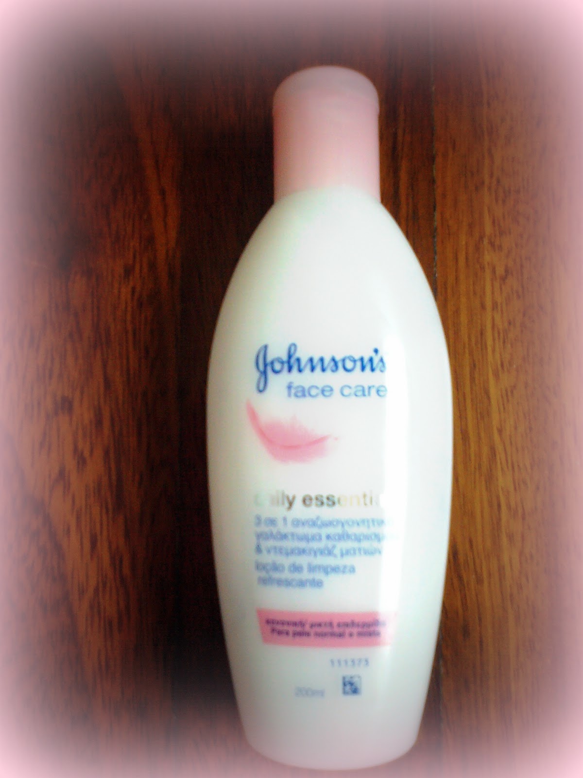 Johnson's Face Care Daily Essentials (κανονική/μεικτή επιδερμίδα) Όταν