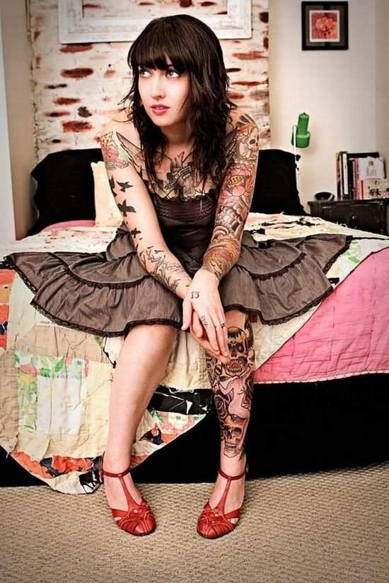 Tattoo Style of Sexiest Girl | Beauty Tattoo Style | Design Tattoo ...