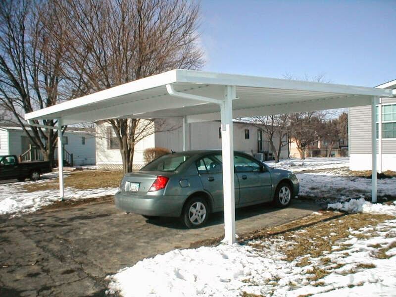 Decor Front Yard Metal Carports Ideas To Your Home Yard