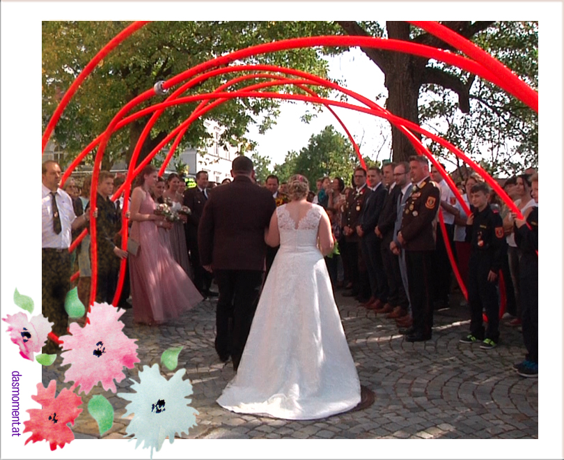 Der Einsame Hochzeitsauszug Weshalb Ich Das Spalier In Der