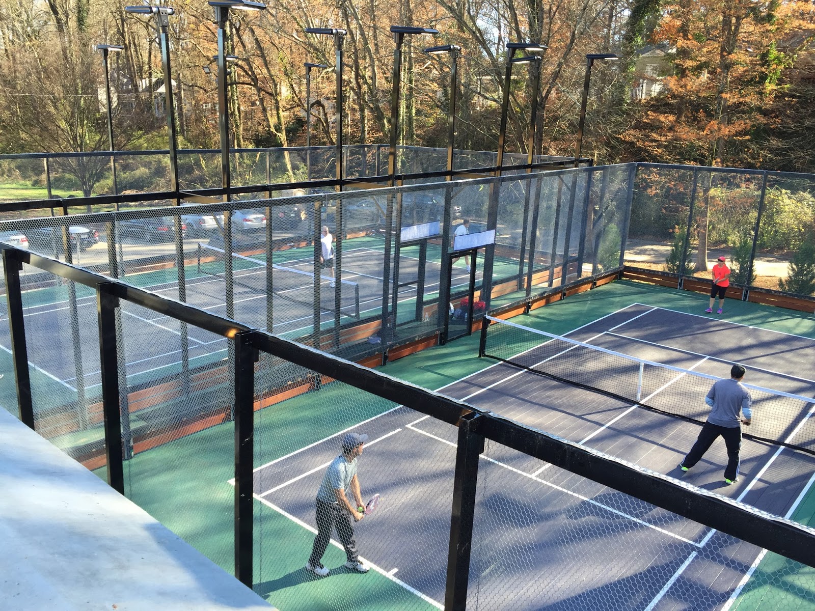 Peachtree Paddle League Great Opening Bitsy Grant Platform Tennis Center