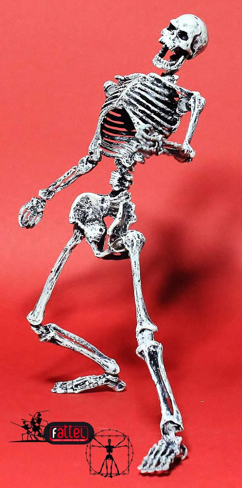 Action figure skeleton by Fattel: 1/6 skeleton 2014 by fattel