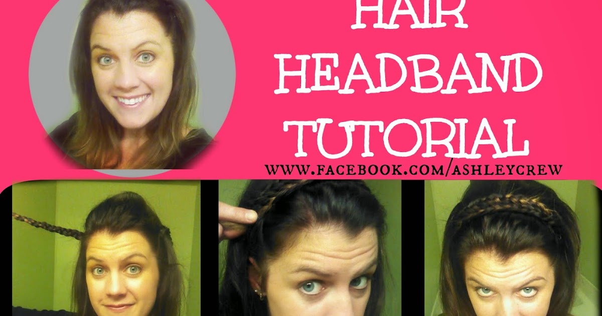 A FIT LIFE FOR ME: Use Your Hair As A Headband - Tutorial