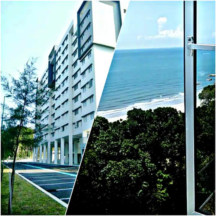 Lokasi Homestay Kami Apartment 3 Bilik Full Aircond & Mengadap Pantai