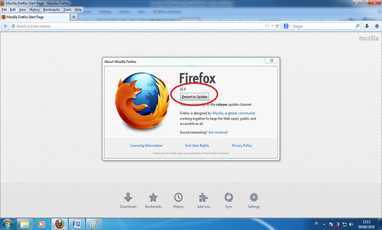 Perbaharui (Update) Mozilla Firefox