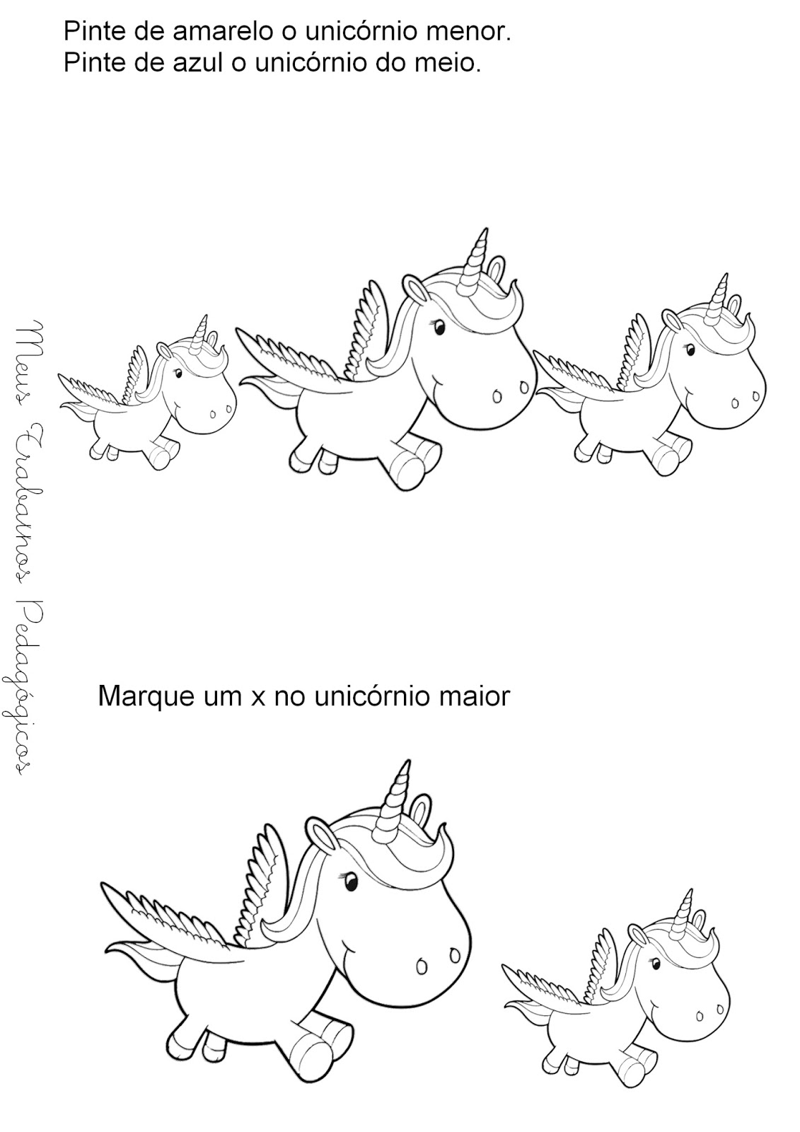 atividades para baixar atividades maior e menor trabalhando