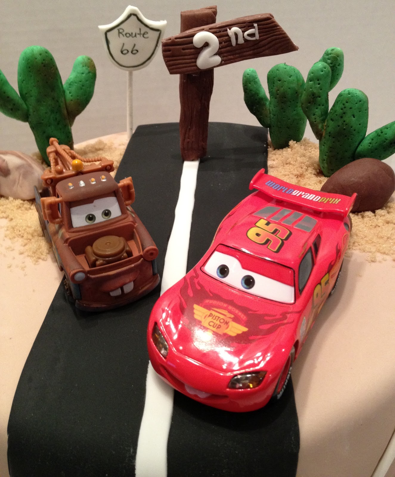 MaryMel Cakes Cars theme birthday