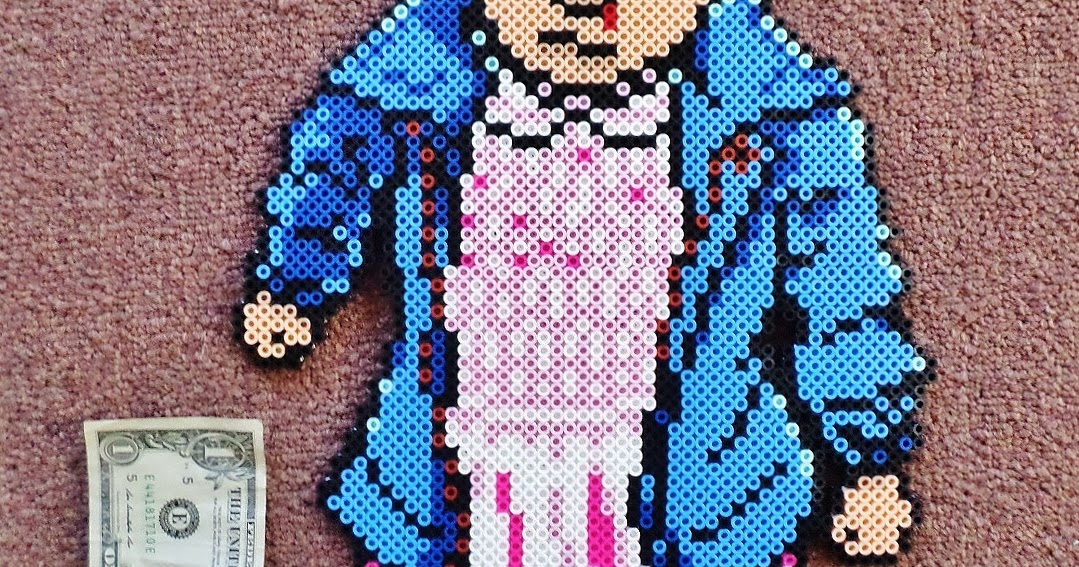 Long Black Fingers Stranger Things Eleven Perler Bead vrogue.co