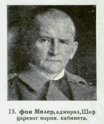 von Muller, Adm.. Chief of the Emperor's Naval-Cabinet.